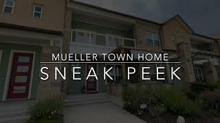 Mueller Town Home Sneak Peek