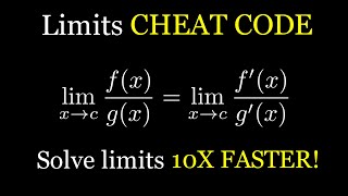 L'Hopital's Rule, Made Simple (and fast!)