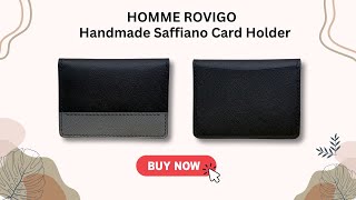 Ví đựng card Homme Rovigo - Mẫu ví không thể thiếu của quý ông