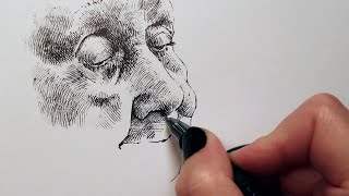 Mini-Lesson: Crosshatching in Pen with France Van Stone