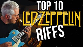 TOP 10 LED ZEPPELIN RIFFS RANKED