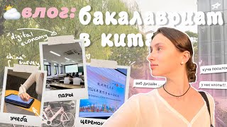 влог: первые дни бакалавриата в китае!! *все о предметах, отказ от китайского, реальная жизнь*