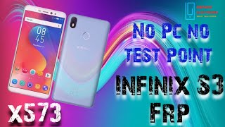 x573 google account bypass ¡ infinix hot s3 frp lock