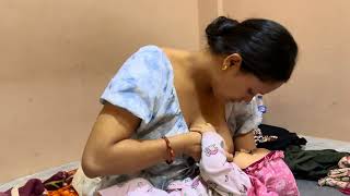 Breastfeeding video | Srijana Shahi breastfeeding video || Nepali breastfeeding video |||