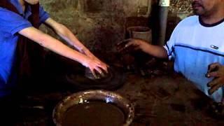 Aidan On the Pottery Wheel