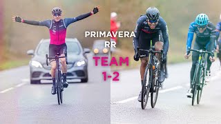 Racing like a team and getting the 1-2! (Primavera RR)