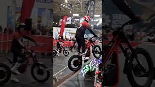 #electric #trails #bike at @MotorcycleLive Birmingham. #stunt #life