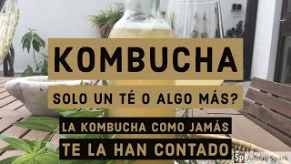 Como hacer KOMBUCHA casera.