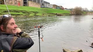 Float Fishing on the River Calder