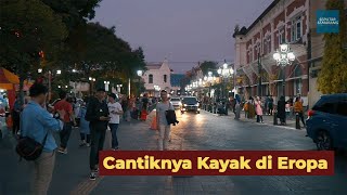 Cantiknya Kotalama Semarang di Malam Hari