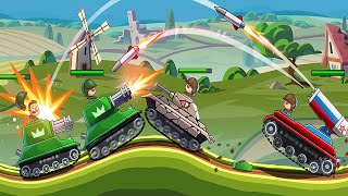 Hills of Steel "Tank Wars" Android GamePlay