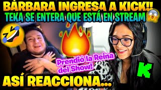 🔥 ¡SORPRESA!😱BÁRBARA SE UNE A KICK Y LA REACCIÓN DE KINGTEKA TE DEJARÁ BOQUIABIERTO 😬