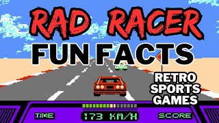 Rad Racer (NES): Fun Facts about the Game!