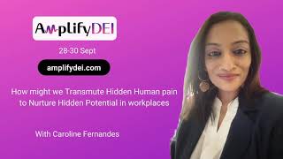 Why Caroline Fernandes Is Speaking @ The Amplify DEI 2020 Summit