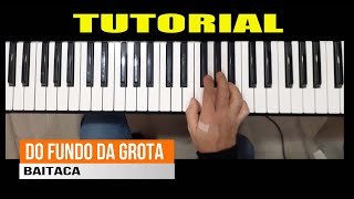 DO FUNDO DA GROTA BAITACA TUTORIAL TECLADO E ACORDEON Synthesia