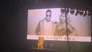 Nas and Mary J Blige perform Thriving at Barclays Center on August 28, 2019