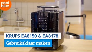 Hoe maak je jouw Krups EA8150 & EA8178 gebruiksklaar?