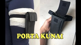 Como fazer: Porta Kunai - Naruto