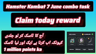 hamster Kombat combo 7 June task