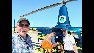 Linz, Austria to Burgas, Bulgaria - by helicopter across Europe