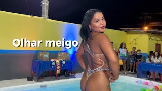 A modelo Janice Corrêa desfilou no Garota Piscina 2024