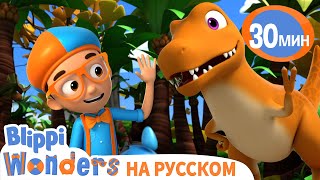 Питомец Ти-Рекс | Обучающие мультики для детей | Blippi Russian