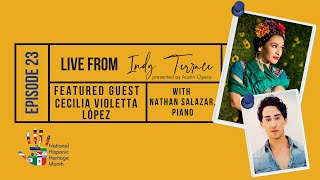 Ep. 23, Hispanic Heritage Week 6: Live from Indy Terrace feat. Cecilia Violetta López