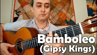 Bamboléo (Gipsy Kings) guitar cover score tab