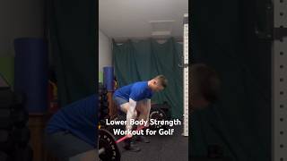 Lower body strength workout for golf. ￼Full video for more info. #golfexercise #golffitness