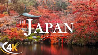 FLYING OVER JAPAN 4K UHD - Amazing Beautiful Nature Scenery with Relaxing Music - Video 4K Ultra HD