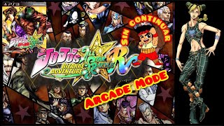 JoJo's Bizarre Adventure: All Star Battle // Arcade Mode //  Sin Continuar// CTR// (PS3:03)