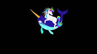 You can draw this 😁 PROCREATE EASY DRAWING - Unicorn riding a Narwhal #shorts #draw #short 2023