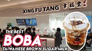 XING FU TANG - TAIWANESE BROWN SUGAR BOBA MILK DRINK | NEO SOHO JAKARTA | PODOMORO CITY |