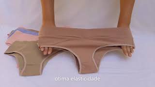 calcinha cós alto IsAline 149