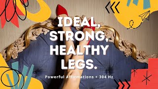 ❋ Healthy Legs ~ Unisex | Strong | Flexible | Youthful | Ideal Circulation | 304 Hz ~ Rain Sounds