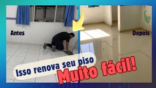 Renove piso sem quebra quebra Faça Você Mesmo DIY