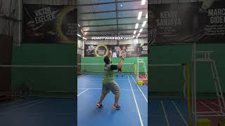 Gemoy Juga bisa jago #badminton #badmintonina #badmintonindo #badmintonindonesia