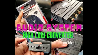 best high low converter for car audio by audio system in budget | audio system germany