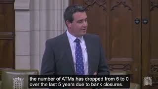 Westminster Hall Debate 20/10/21: Access to Cash