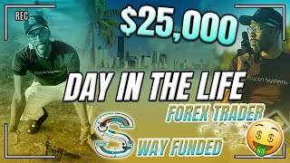 DAY IN THE LIFE OF FOREX TRADER: BECOMING A FUNDED FOREX TRADER WITH SWAY FUNDED