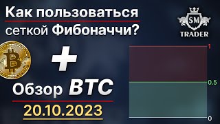 Урок: Как пользоваться ФИБОНАЧЧИ? 🎓Долгосрочный ПРОГНОЗ по БИТКОИНУ 🔋