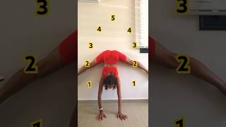 Handstand challenge / splits challenge / Lera the gymnast #gymnast #handstand #split #shorts