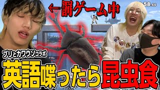 【神回】英語言ったら罰ゲーム企画でコラボ相手喜ばせてみたｗｗ【ブリとカワウソ】【スマブラSP】