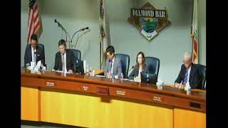 Diamond Bar City Council Meeting: October 1, 2024