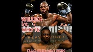 EDDIE HEARN IS SERIOUS ABOUT WILDER VS WHYTE BEFORE WILDER VS AJ