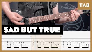 Metallica - Sad But True - Guitar Tab | Lesson | Cover | Tutorial