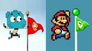 7 REFERÊNCIAS A SUPER MARIO EM O INCRÍVEL MUNDO DE GUMBALL