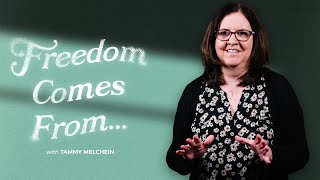 Freedom Comes From…