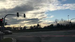 Winter Sky in Germany Countryside 德國郊外的冬天天空