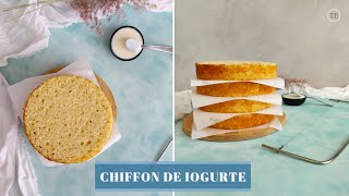 BOLO PROFISSIONAL DE IOGURTE│BOLO CHIFFON DE IOGURTE